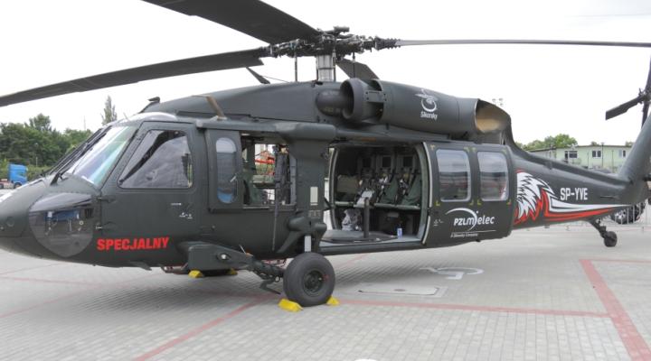 Śmigłowiec Sikorsky S-70I Black Hawk (SP-YVE)/ fot. Łukasz Golowanow, Konflikty.pl