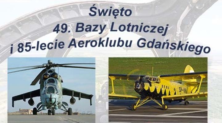 Święto 49. Bazy Lotniczej i 85-lecie Aeroklubu Gdańskiego