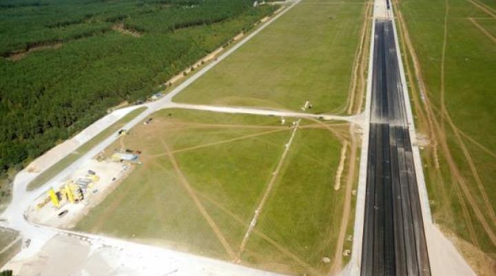 Szymany: Trwa budowa lotniska (fot. Port Lotniczy Mazury-Szymany)