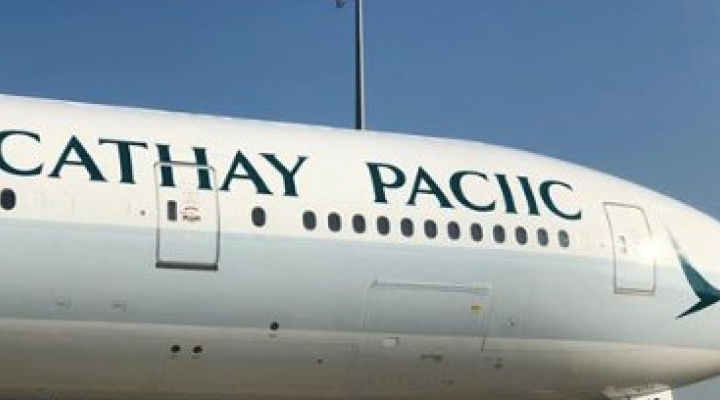 B777 należący do Cathay Pacific