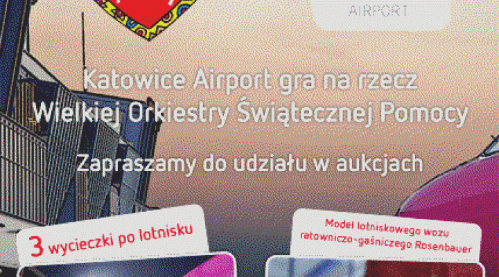 Katowice Airport z WOŚP