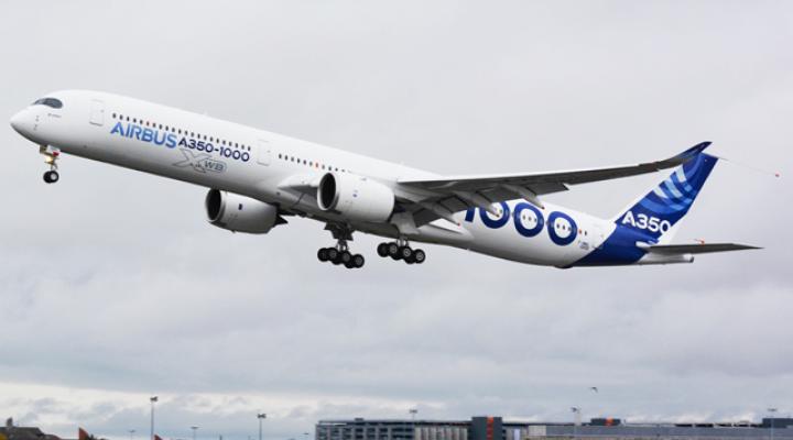 A350-1000 - pierwszy lot