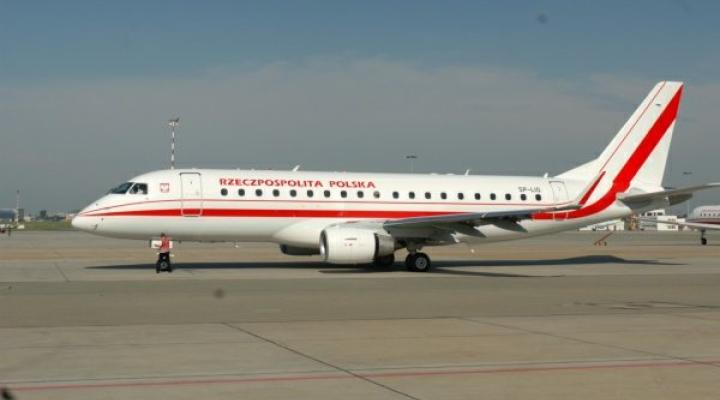 Embraer E170 wykorzystywany obecne do przewozu polskich VIP