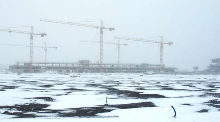 PL Gdańsk: Zima na budowie