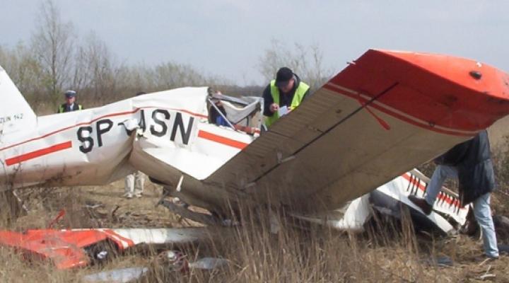 Śmiertelny wypadek samolotu Zlin -142