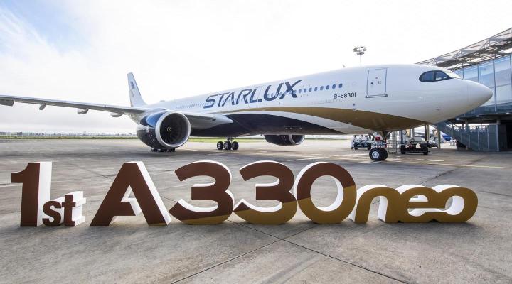 A330neo - pierwszy dla linii lotniczych STARLUX (fot. Airbus)