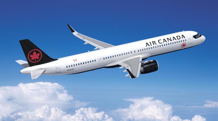 A321neo w barwach Air Canada