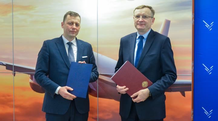 Spółka CPK podpisała porozumienie o wspólnych działaniach z Uczelnią Łazarskiego (fot. CPK)