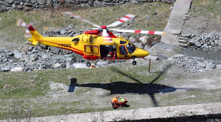 AW169 EMS w akcji (fot. Leonardo Helicopters)