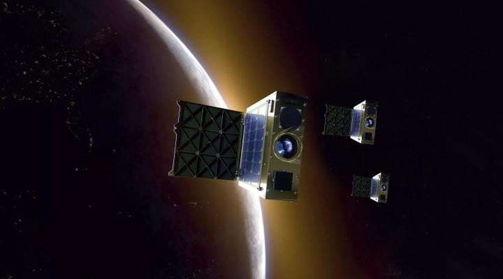 PIAST - polski satelita na orbicie - wizualizacja (fot. Creotech Instruments)
