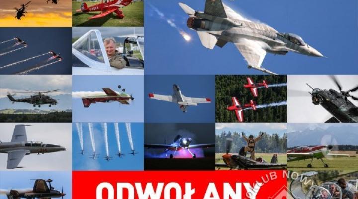 Nowotarski Piknik Lotniczy odwołany (fot. Aeroklub Nowy Targ)