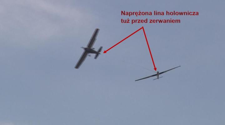 Wypadek szybowca MDM-1M SoloFox i Jaka 12A na lotnisku Kraków Czyżyny, fot. PKBWL