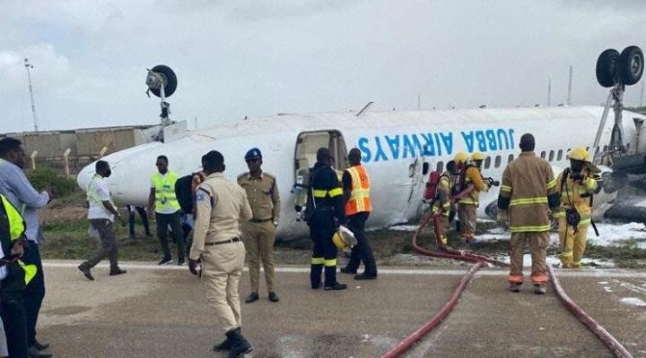 Wypadek Fokkera F50 w Mogasiszu