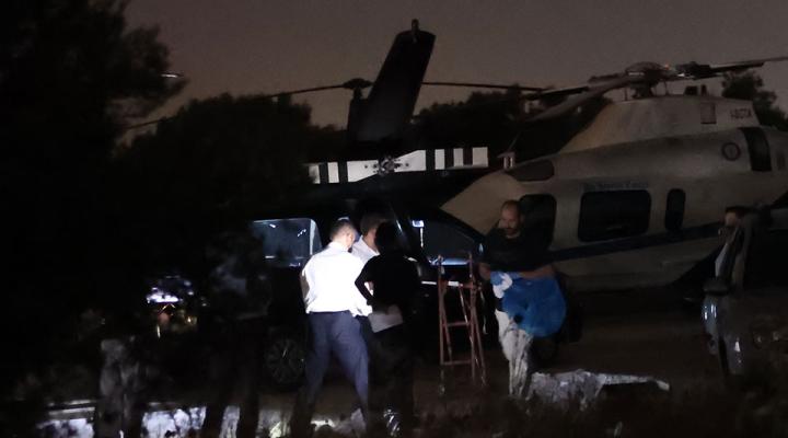 Wypadek w heliport SPATA.
