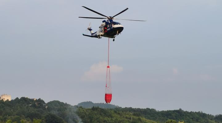 AW139 dla Xiangjiang GA do gaszenia pożarów (fot. leonardo.com)