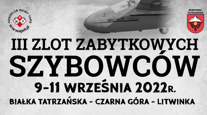 III Zlot Zabytkowych Szybowców Czarna Góra – Litwinka (fot. Lotnisko Nowy Targ)