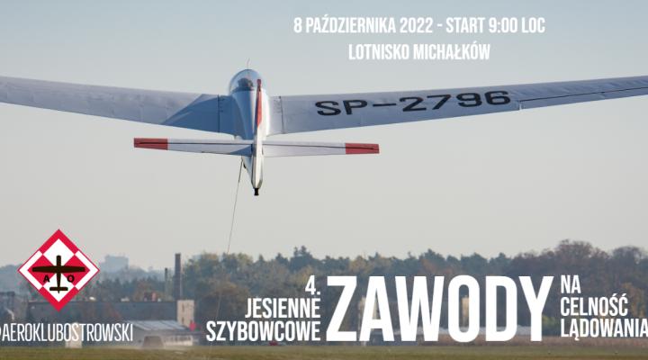4. Jesienne szybowcowe zawody na celność lądowania w Michałkowie (fot. Aeroklub Ostrowski)