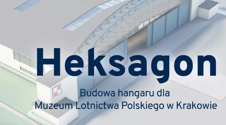 Heksagon - budowa hangaru dla Muzeum Lotnictwa Polskiego w Krakowie (fot. Muzeum Lotnictwa Polskiego)