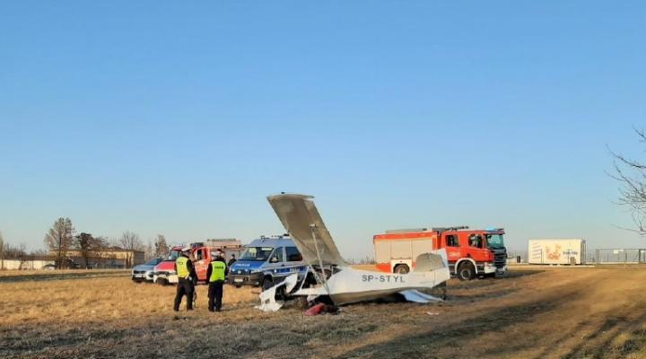 Wypadek samolotu Fly Penquin 2.0 (FOX) (znaki rejestracyjne SP-STYL)