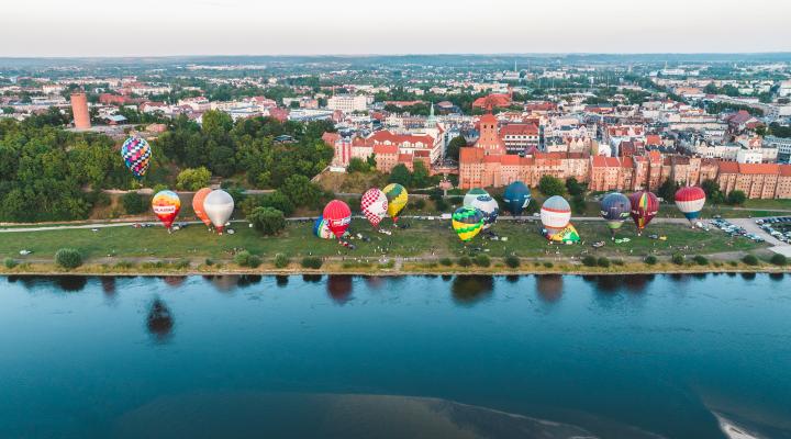 XIX Grudziądzkie Zawody Balonowe - start balonów (fot. Studio Vento)