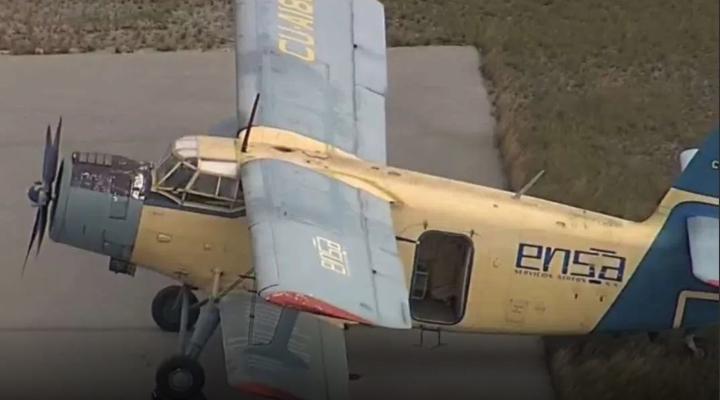 An-2, którym pilot uciekł z Kuby na Florydę w USA, fot. avweb.
