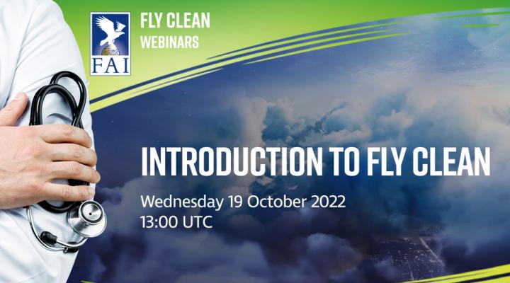 Cykl antydopingowych webinarów FAI "Fly Clean" (fot. FAI)