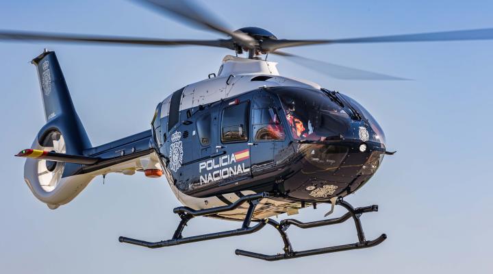 H135 dla lotnictwa hiszpańskiego Ministerstwa Spraw Wewnętrznych (fot. Airbus Helicopters – Christian Keller)