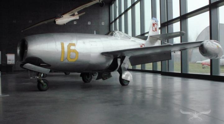 Jak-23 w Muzeum Lotnictwa Polskiego (fot. Muzeum Lotnictwa Polskiego)2