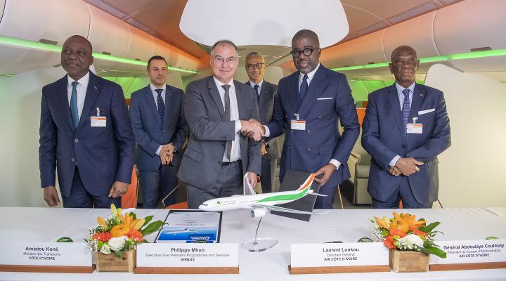 Linie Air Côte d'Ivoire zamówiły A330neo w celu rozbudowy floty i sieci połączeń (fot. Airbus)