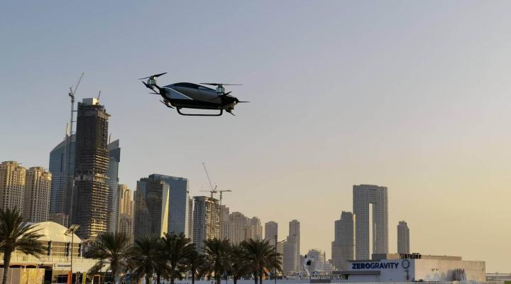 XPeng debiutuje X2 w Dubaju podczas pierwszego publicznego lotu (fot. XPeng)