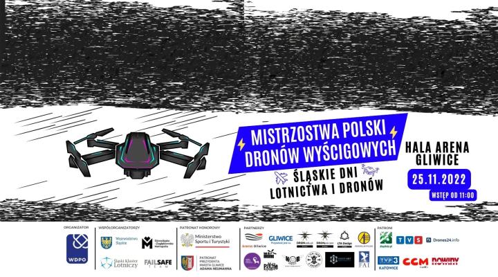Mistrzostwa Polski Dronów Wyścigowych w Gliwicach (fot. wdpo.org)