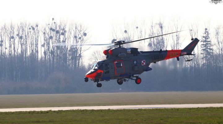 W-3WARM Anakonda z 43. Bazy Lotnictwa Morskiego - start (fot. kmdr ppor. Marcin Braszak)