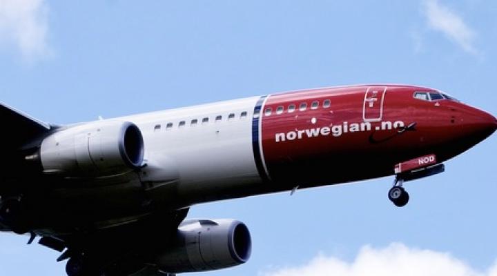 B738 należący do linii Norwegian Air Sweden, fot. AFP
