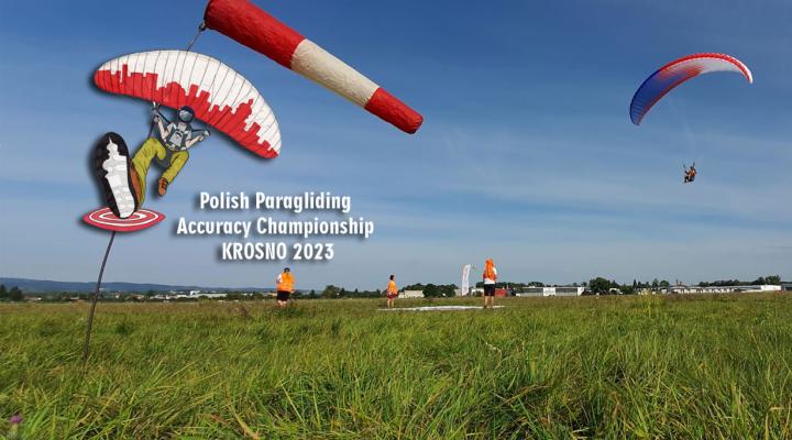 VII Mistrzostwa Polski w paralotniowej celności lądowania - Krosno 2023 (fot. PGATeamPoland)