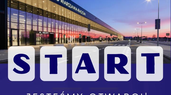 Lotnisko Warszawa-Radom już działa (fot. Port Lotniczy Warszawa-Radom)