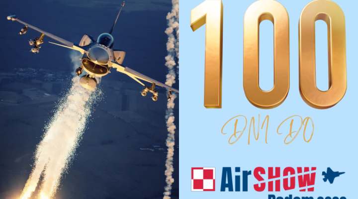100 dni do Międzynarodowych Pokazów Lotniczych Air Show Radom (fot. Agencja Mienia Wojskowego)