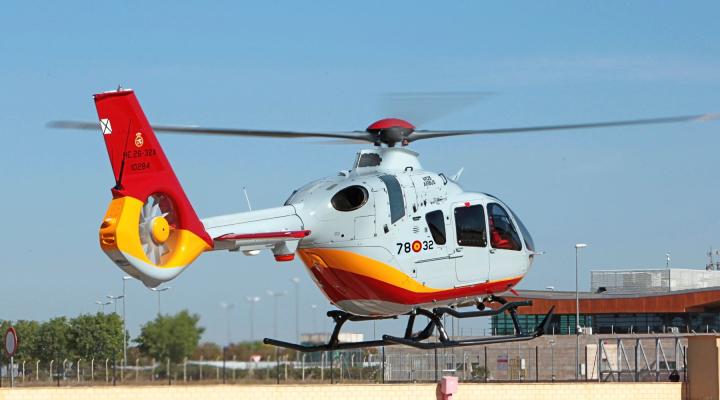 H135 hiszpańskich Sił Powietrznych i Kosmicznych (fot. Pablo Rada, Airbus Helicopters)