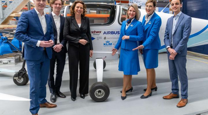 KLM współpraca z AeroDelft (fot. KLM)