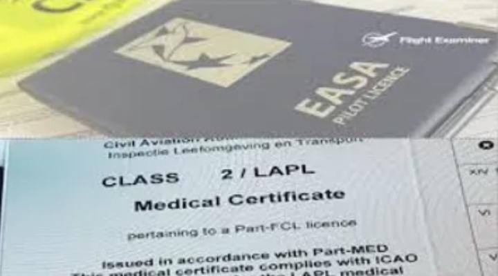 Certyfikat medyczny EASA