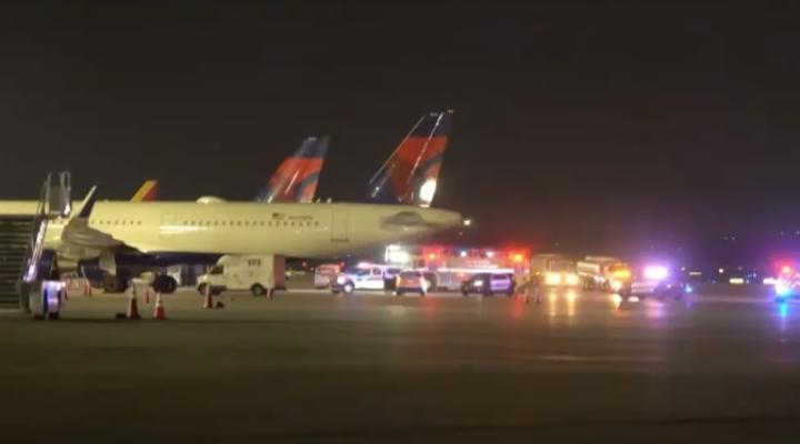 Incydent na lotnisku w San Antonio, fot. cnbc