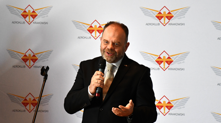 Jubileuszowe Nadzwyczajne Walne Zebranie Aeroklubu Krakowskiego (fot. Mikołaj Kolarczyk)