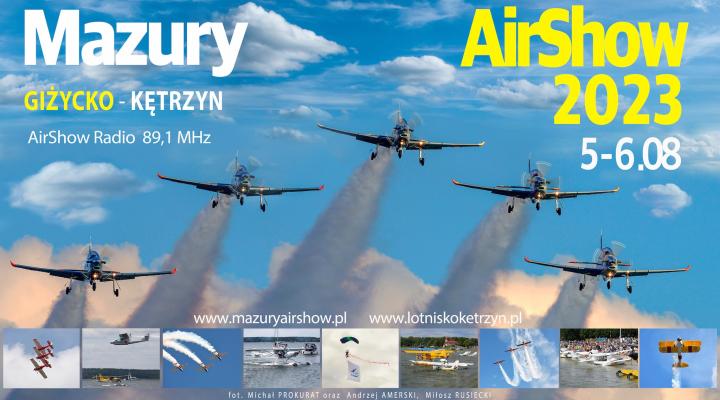 Mazury AirShow 2023 (fot. Lotnisko Wilamowo EPKE, Facebook)