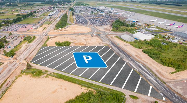 Nowy obszar parkingu Portu Lotniczego Katowice (fot. GTL)