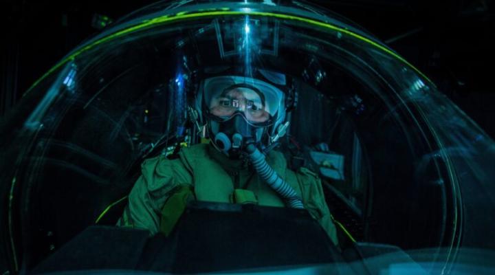 Szkolenie pilota FAB na myśliwcu Gripen w Szwecji (fot. SAAB)