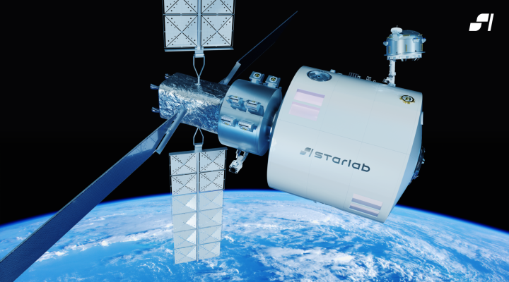 Starlab - stacja kosmiczna - wizualizacja (fot. Starlab Space LLC)