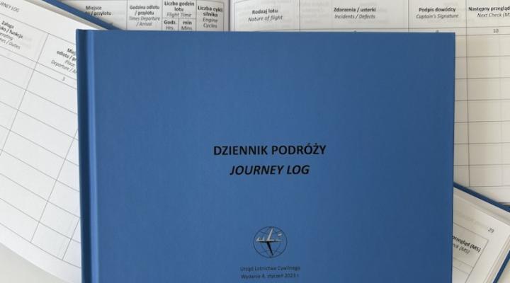 Dziennik podróż, journey log - dlapilota.pl