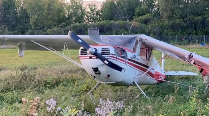 Skradziona Cessna 140, fot CBNews
