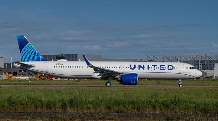 A321neo dla linii United (fot. Airbus)