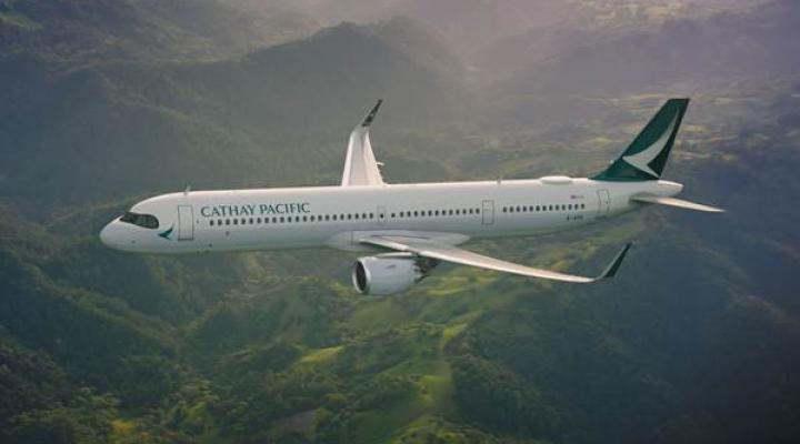 A321neo w barwach Cathay Pacific (fot. Cathay Pacific Airways)