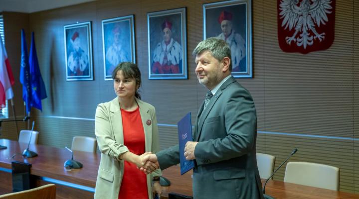 Politechnika Rzeszowska podpisała umowę o współpracy z firmą Boeing (fot. D. Jakubiec)